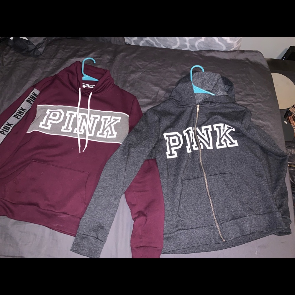 Pink hoodies 😍❄️ 50 for both